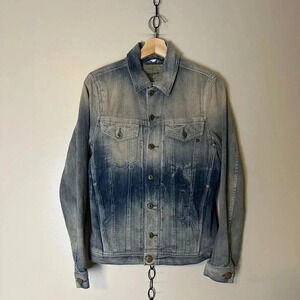 Vintage Diesel Repaired Denim Jacket  Small